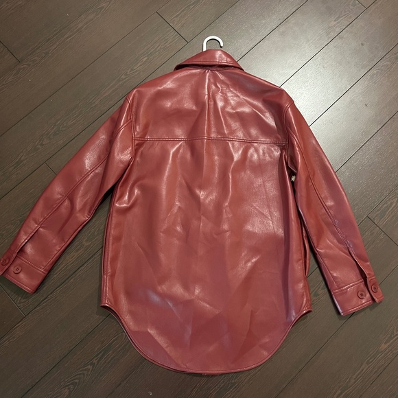 Wilfred The Ganna™ Shirt Jacket - Vegan Leather (Small) - Picture 8 of 8